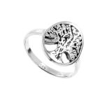 Tree of Life - Plain 925 Sterling Silver Ring RSR1-9