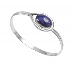 Lapis Silver Bracelet 925 Sterling Silver Jewelry RS19-39