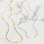 Sterling Silver Satellite Chain