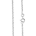 Sterling Silver Rope Chain 18 Inch