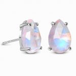 Moonstone Stud Earrings