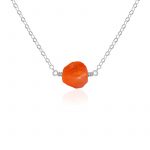 Rough Carnelian Necklace