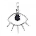 Black Onyx Eye Pendant