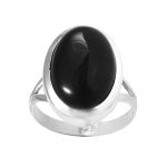 Black Onyx Gem Ring