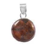 Chiastolite 1" Pendant 925 Sterling Silver RSR3-130