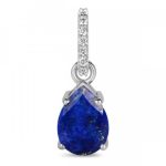 September Birthstone Lapis 925 Silver Pendant RS57-9