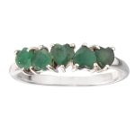 Emerald Heart Ring