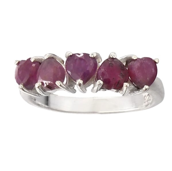 Ruby Heart Ring