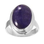 Genuine Tanzanite Ring Silver
