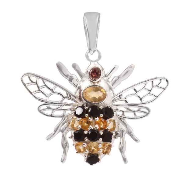 Silver Bee Pendant