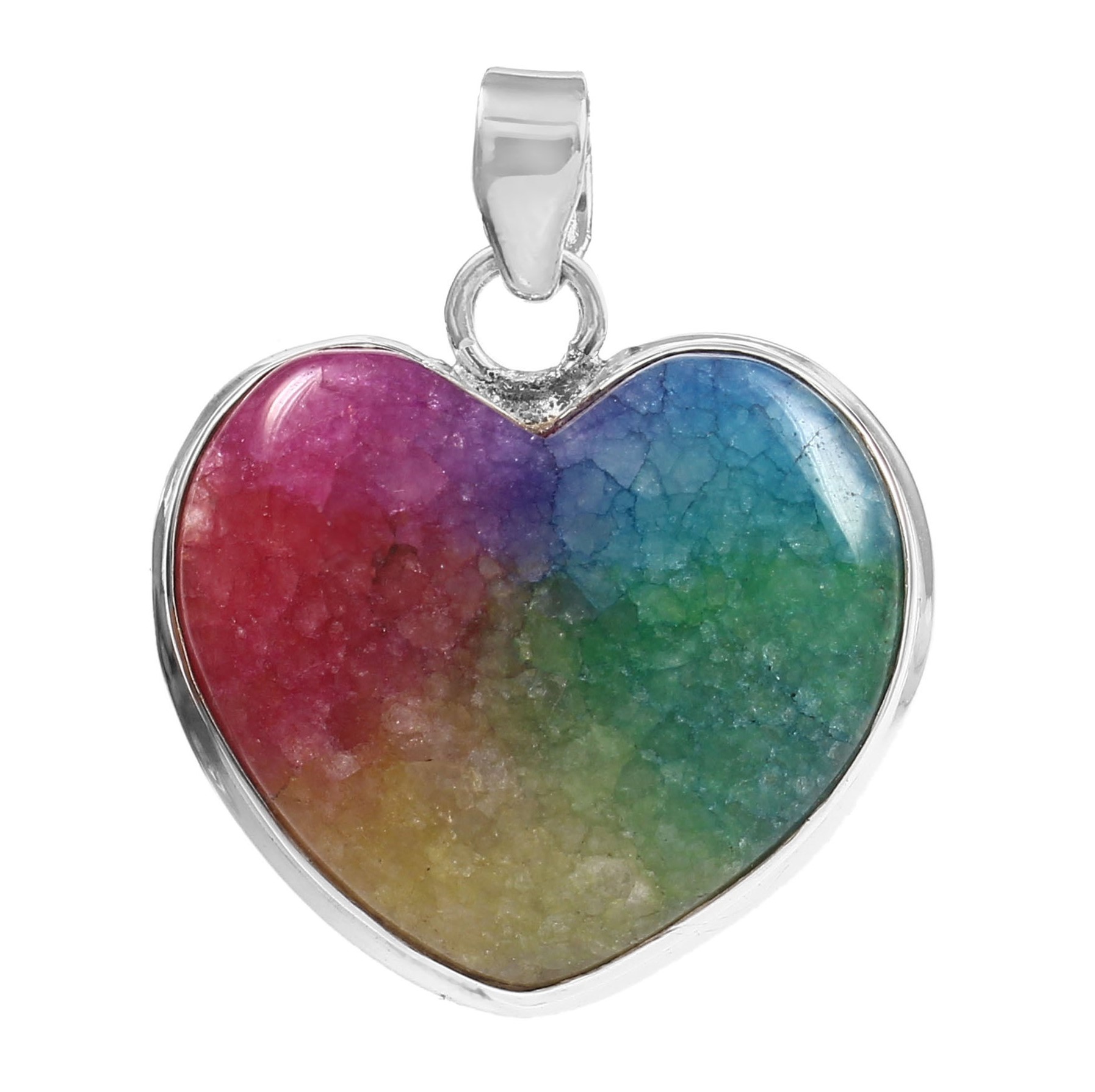 Rainbow Solar Quartz Pendant