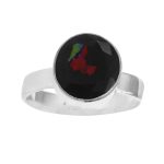 Lavender Opal Ring Size US 6 925 Sterling Silver (REXT49-97)