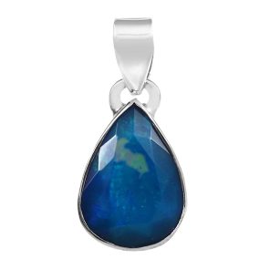 Paraiba Fire Opal 1" 925 Silver Pendant (REXT49-106)