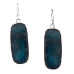 Apatite 1.8" 925 Silver Earring (REXT47-53)