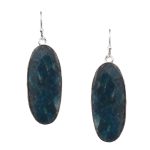 Apatite 1.8" 925 Silver Earring (REXT47-58)