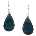 Apatite 1.75" 925 Silver Earring (REXT47-59)