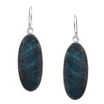 Apatite 1.8" 925 Silver Earring (REXT47-61)