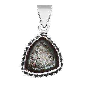 Watermelon Tourmaline 1" 925 Silver Pendant (RS108-132)