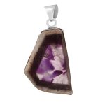 Star Amethyst Sterling Silver Pendant (RS103-49)
