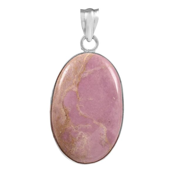 Phosphosiderite 1.5" 925 Silver Pendant (RS104-67)
