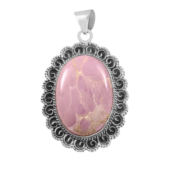 Phosphosiderite 2" 925 Silver Pendant (RS104-63)