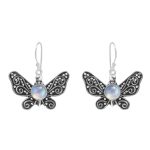 Moonstone Butterfly Earrings