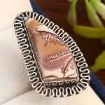 Sonora Dendritic Size US 7 925 Sterling Silver Ring (RS4-163)