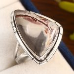 Sonora Dendritic Size US 10 925 Sterling Silver Ring (RS4-164)
