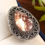 Sonora Dendritic Size US 7 925 Sterling Silver Ring (RS4-166)