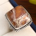 Sonora Dendritic Size US 6 925 Sterling Silver Ring (RS4-167)