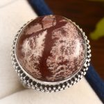 Sonora Dendritic Size US 7 925 Sterling Silver Ring (RS4-171)