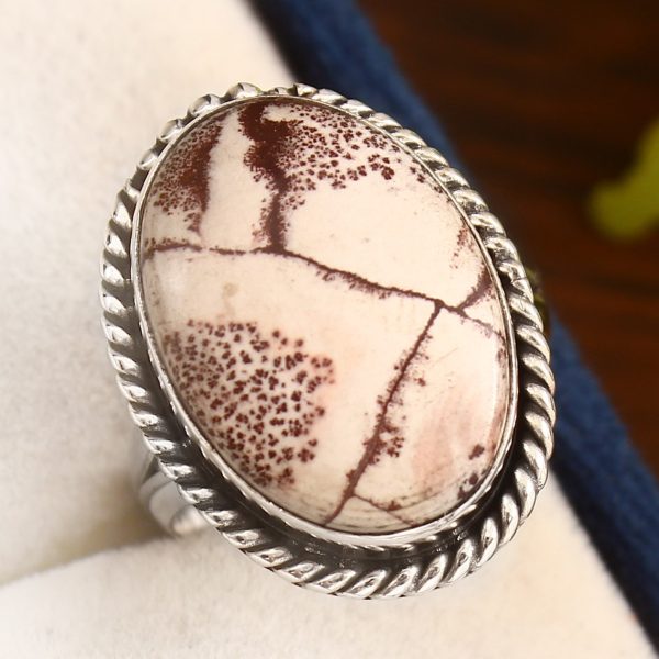 Sonora Dendritic Size US 7 925 Sterling Silver Ring (RS4-172)