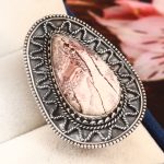 Sonora Dendritic Size US 7 925 Sterling Silver Ring (RS4-182)
