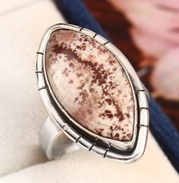 Sonora Dendritic Size US 6 925 Sterling Silver Ring (RS4-191)