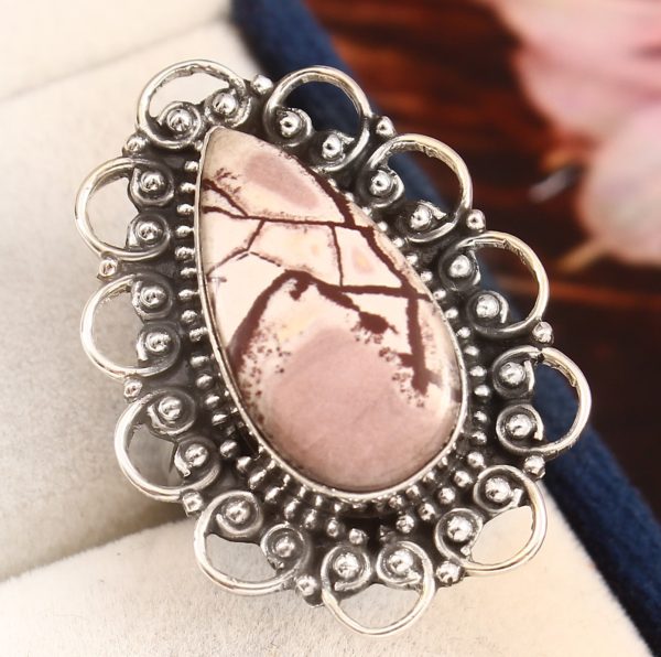 Sonora Dendritic Size US 6 925 Sterling Silver Ring (RS4-190)