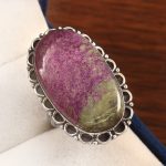 Stichtite Ring Size US 9 925 Sterling Silver (REXT73-28)