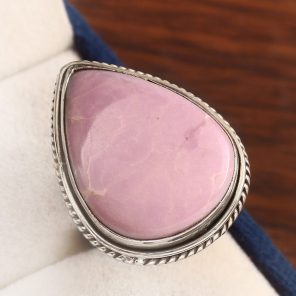 Phosphosiderite Size US 7Â½ 925 Silver Ring (RS103-77)