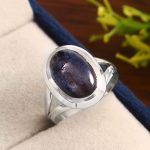 Kyanite Ring Size US 6 925 Sterling Silver (RS104-24)