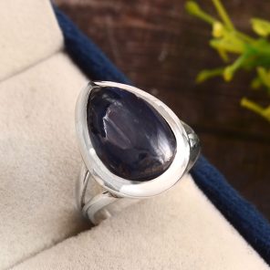 Kyanite Ring Size US 6 925 Sterling Silver (RS104-26)