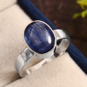Kyanite Ring Size US 8 925 Sterling Silver (RS104-27)