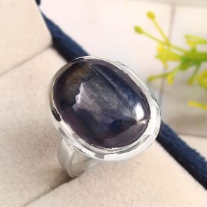 Kyanite Ring Size US 6 925 Sterling Silver (RS104-31)