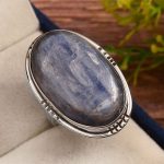 Kyanite Ring Size US 7 925 Sterling Silver (RS8-311)