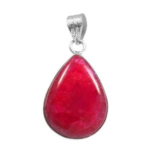 Pink Moonstone 1.4" 925 Sterling Silver Pendant (REXT33-46)