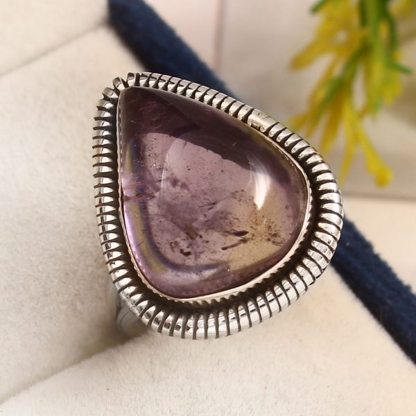 Ametrine Ring Size US 8 925 Sterling Silver (RS16-76)