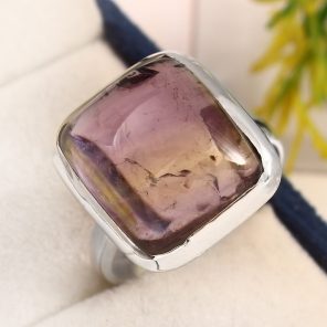 Ametrine Ring Size US 10 925 Sterling Silver (RS16-72)