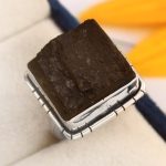 Tourmaline Ring Size US 7 Sterling Silver 925 (RS30-132)