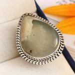 Serpentine Ring Size US 8 Sterling Silver 925 (RS30-125)