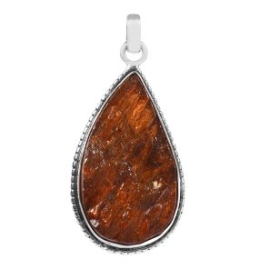 Dyed labradorite 2" Sterling Silver Pendant 925 (RS111-103)