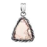 Wild Horse Jasper 1.2" Sterling Silver Pendant 925 (RS110-166)