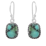 Arizona Turquoise 925 Sterling Silver Earring (RS113-67)